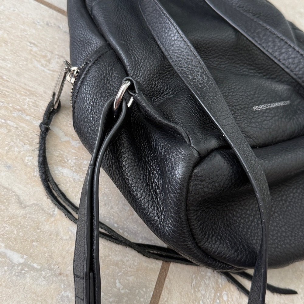 Rebecca Minkoff Mini Julian Pebbled Leather Backpack - Picture 11 of 16